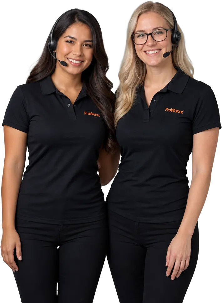 ProWorxx Care Coordinators with headsets