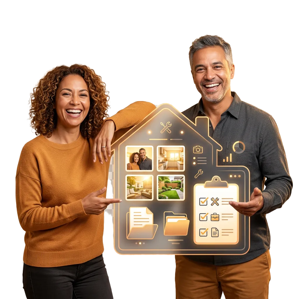 Homeowners with an organized property profile
